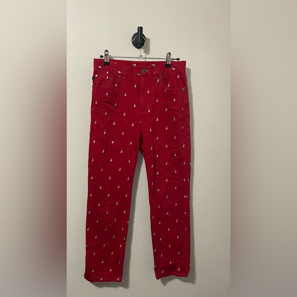 Ralph Lauren Red Sailor Pants